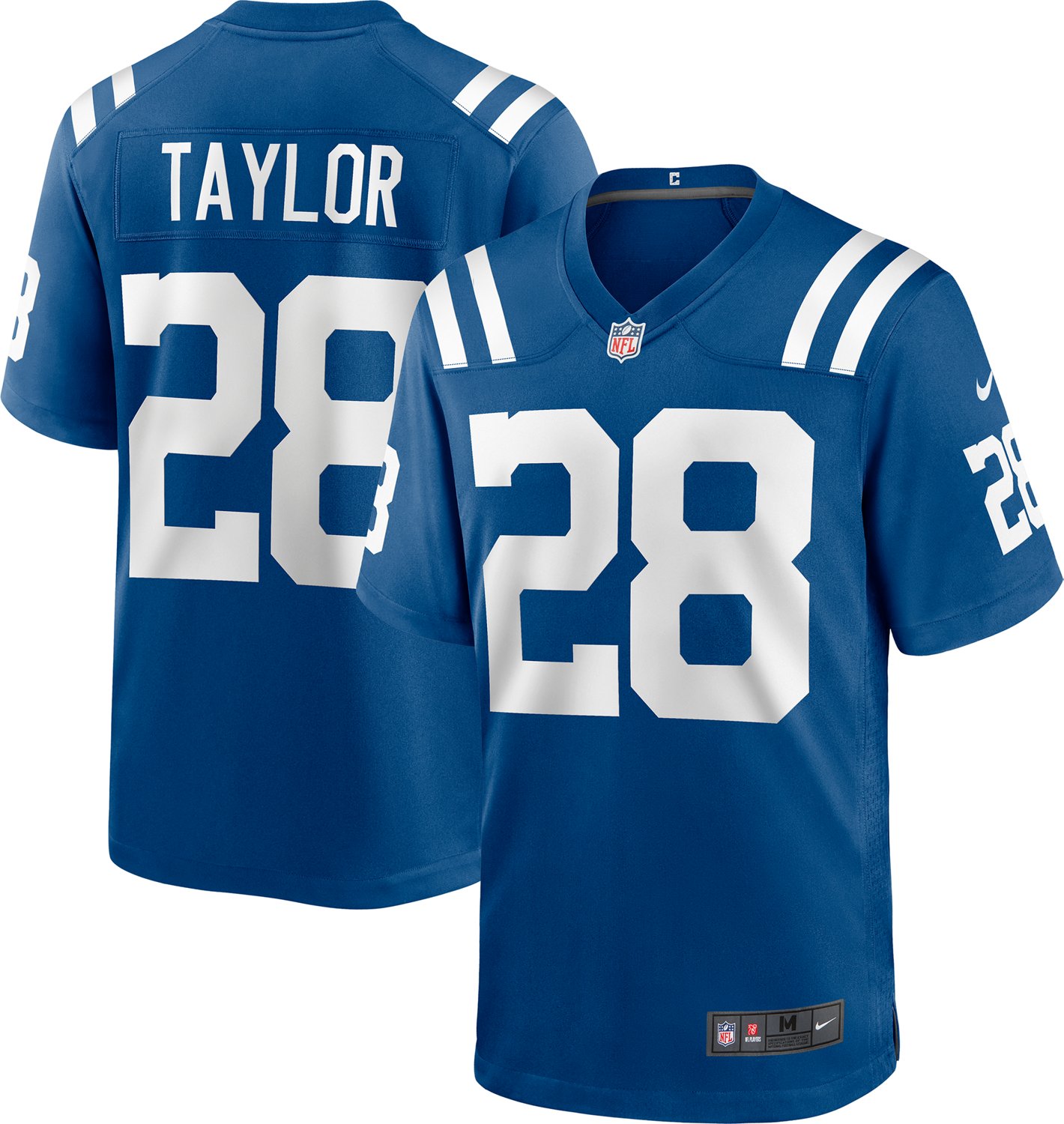 Nike Men's Colts Taylor Player Home Game Jersey - view number 6