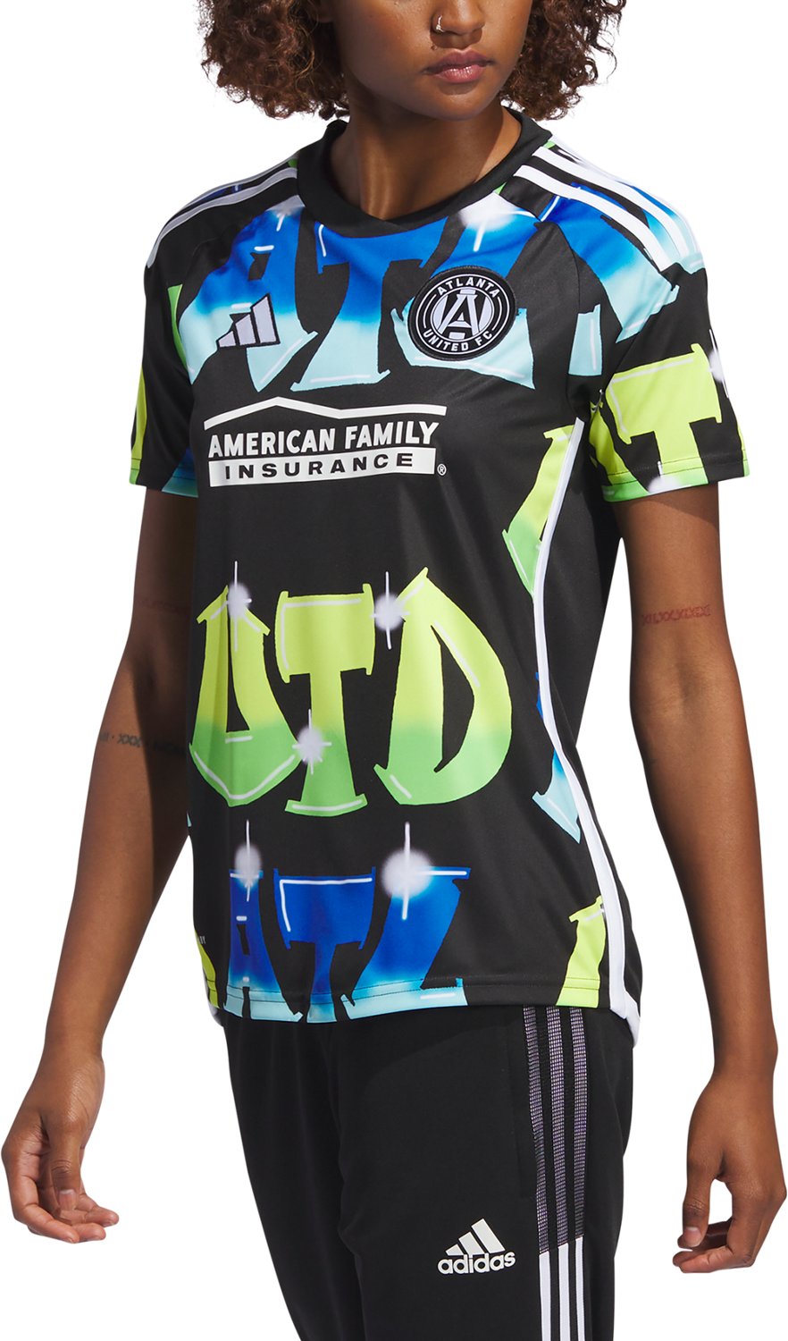 adidas Women's Atlanta United FC 2023 Replica Third Jersey - view number 6