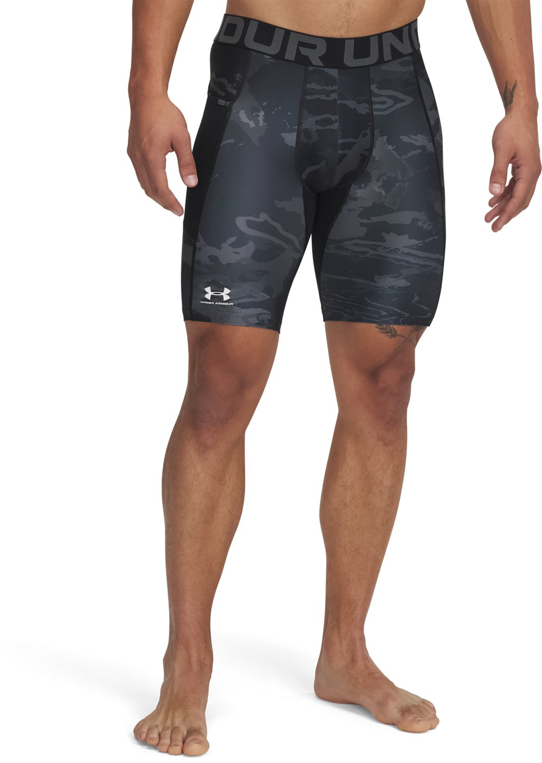 Under Armour Men's HeatGear Printed Long 10 in Shorts                                                                            - view number 5