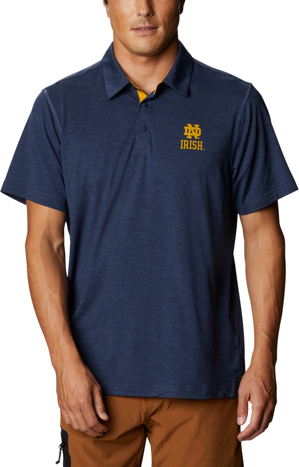 Columbia Sportswear Men's Notre Dame University Tech Trail Polo - view number 5