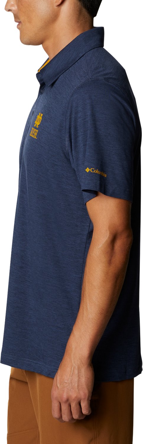 Columbia Sportswear Men's Notre Dame University Tech Trail Polo - view number 8