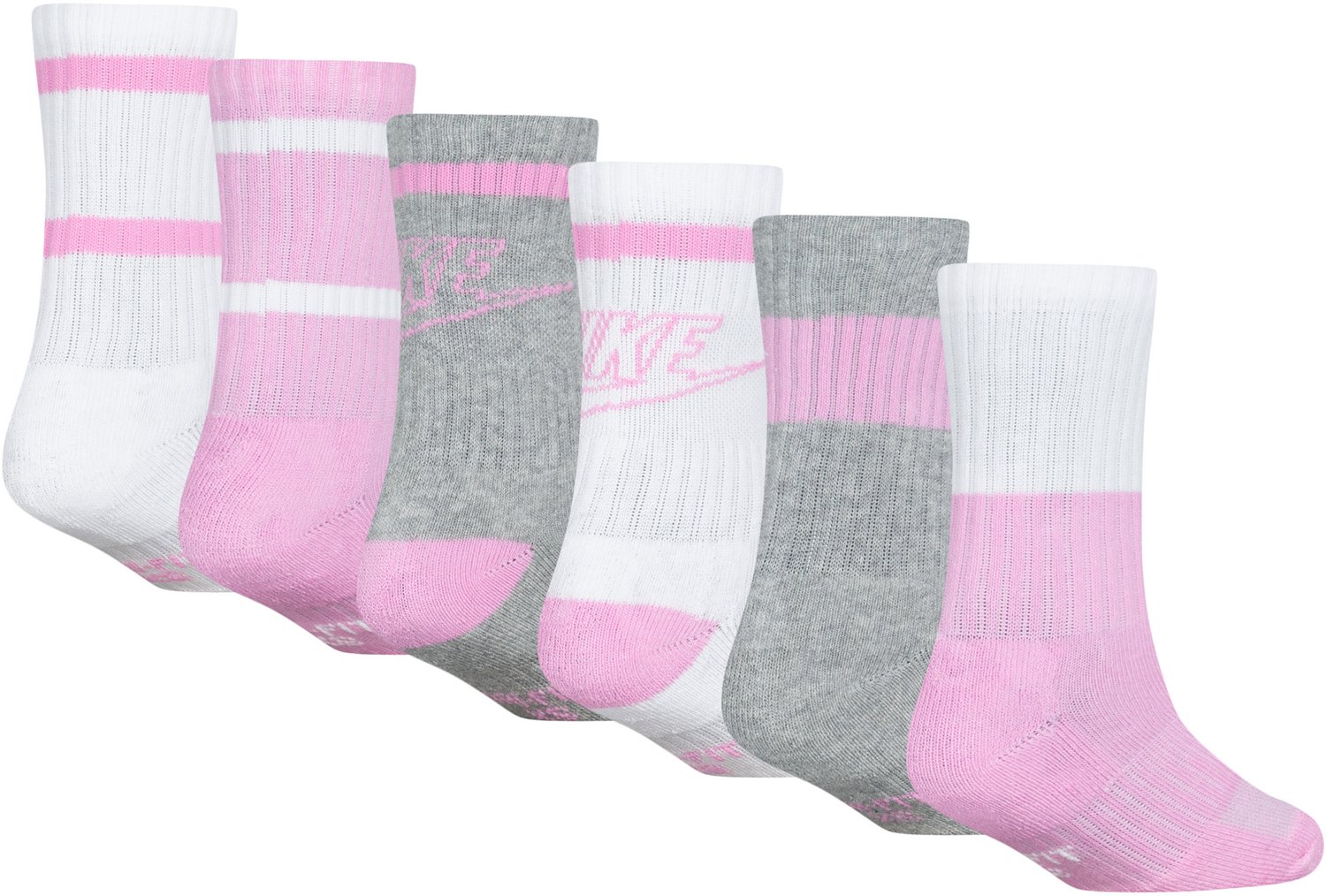 Nike Youth Retro Crew 6 Pack Socks                                                                                               - view number 8