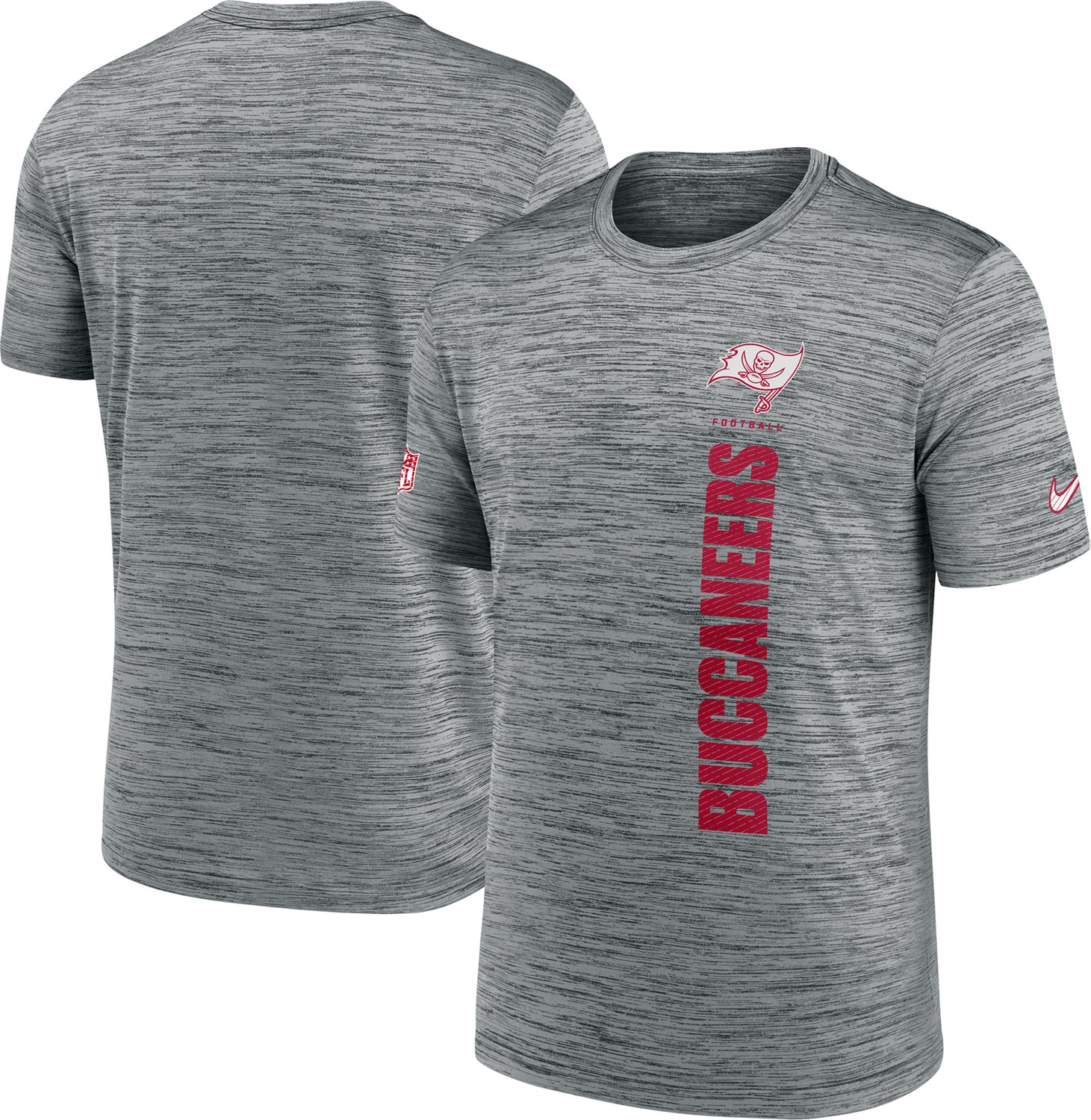 Nike Men's Buccaneers DF Velocity T-shirt - view number 6