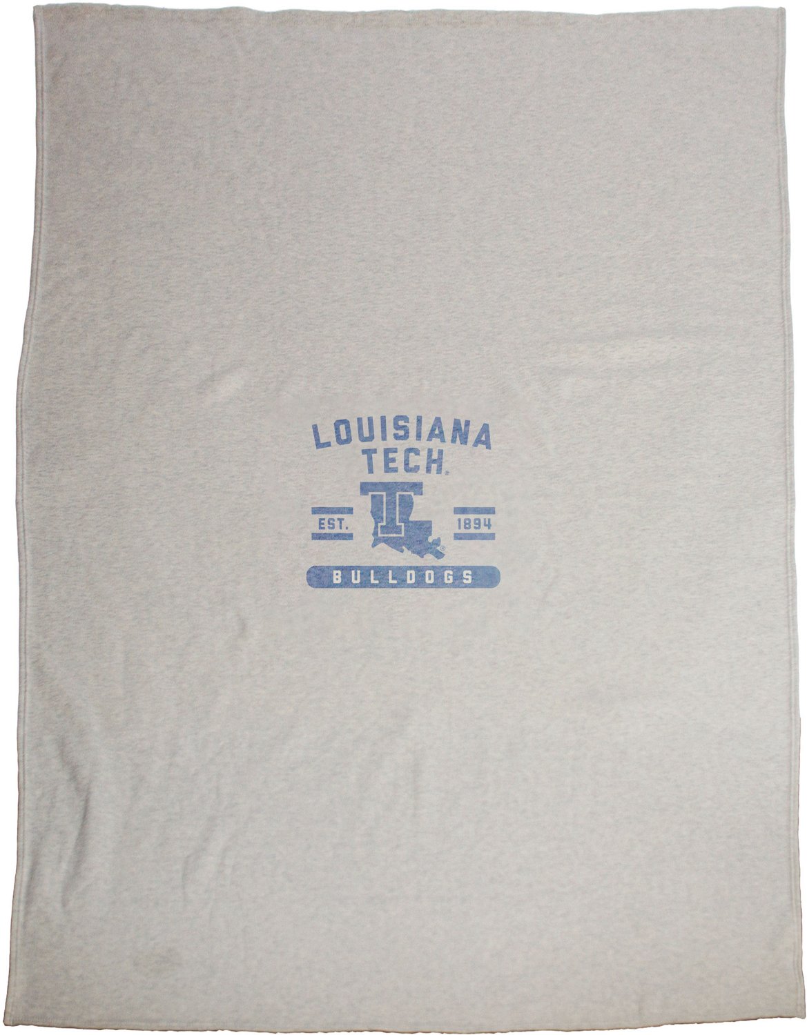 Logo Brands Louisiana Tech University Sublimated Sweatshirt Blanket - view number 3