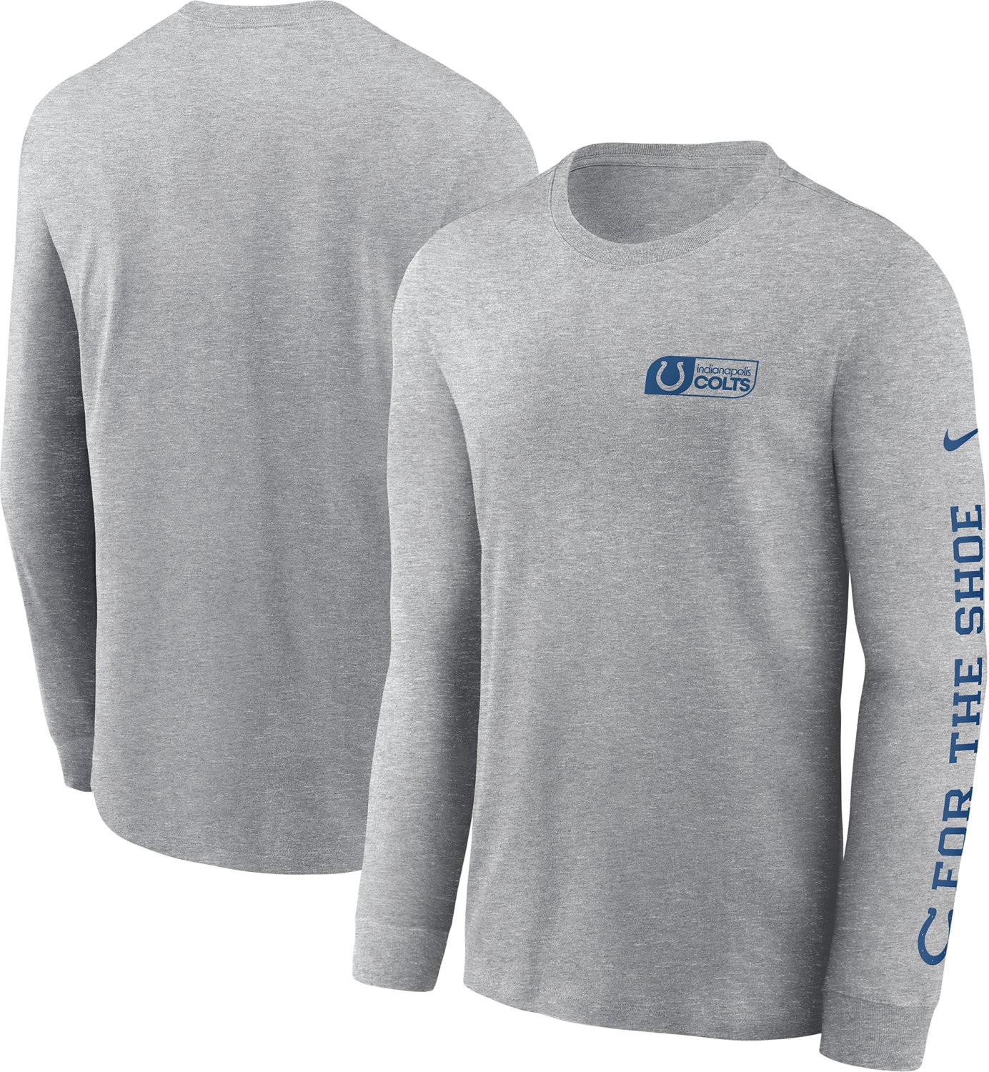 Nike Men's Colts All Out Essential Long Sleeve T-shirt - view number 6