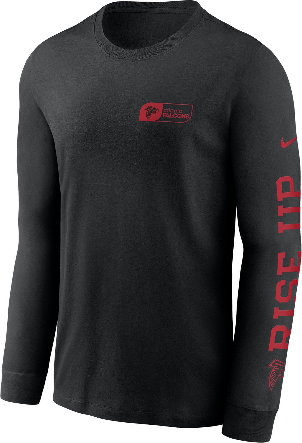 Nike Men's Falcons All Out Essential Long Sleeve T-shirt - view number 4