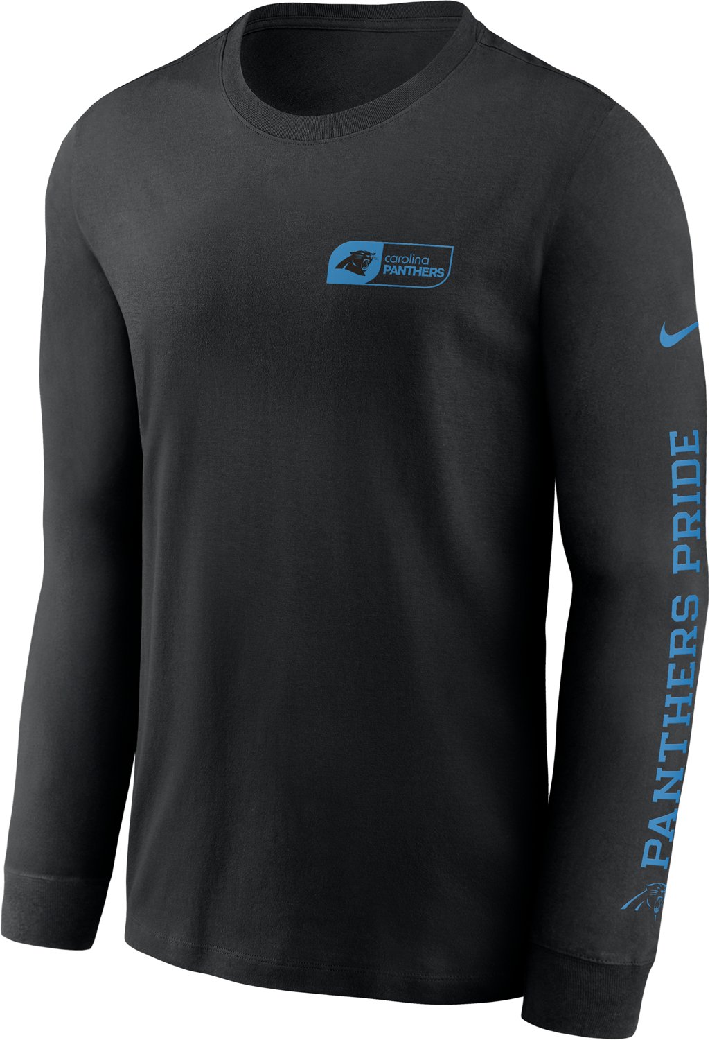 Nike Men's Carolina Panthers All Out Essential Long Sleeve T-shirt - view number 4