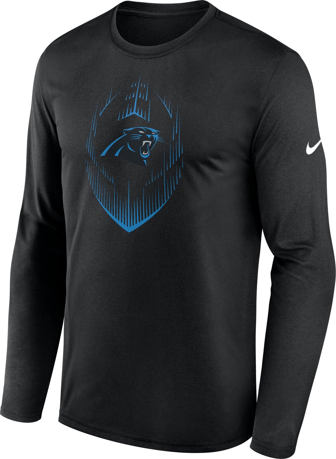 Nike Men's Panthers Legend Icon Long Sleeve T-shirt - view number 4
