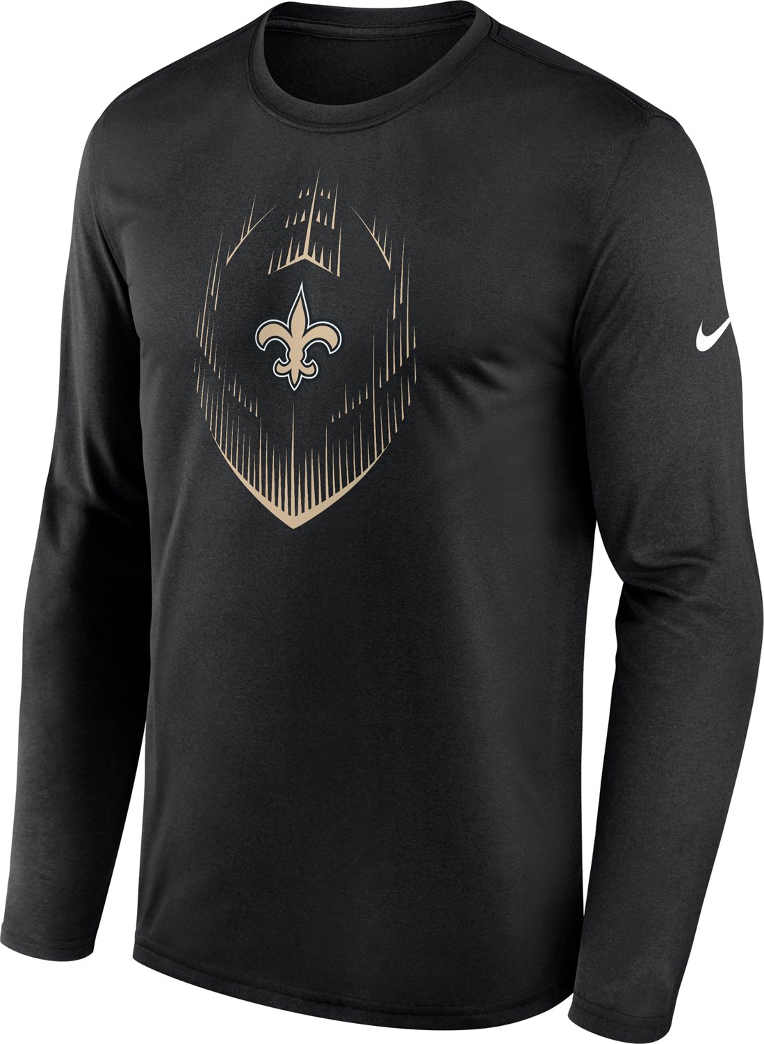 Nike Men's Saints Legend Icon Long Sleeve T-shirt - view number 4