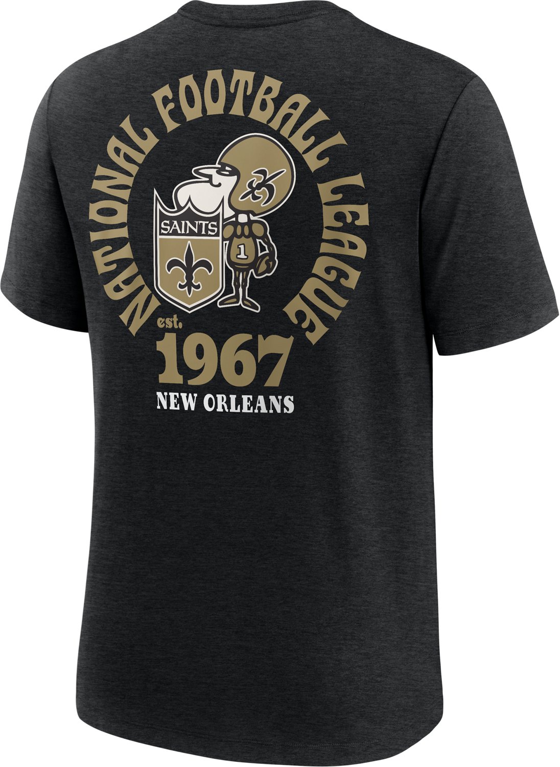 Nike Men's Saints Rewind Team T-shirt - view number 5