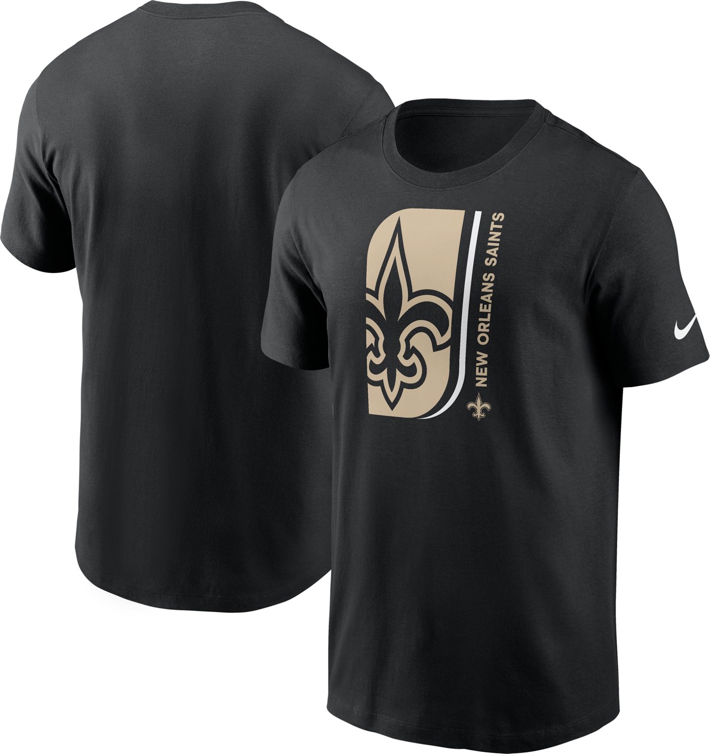 Nike Men's Saints Sport Team Lockup Essential T-shirt - view number 6