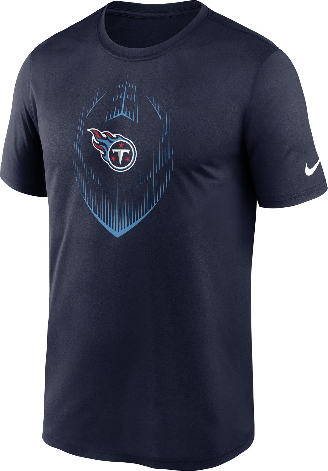 Nike Men's Titans Legend Icon T-shirt - view number 4