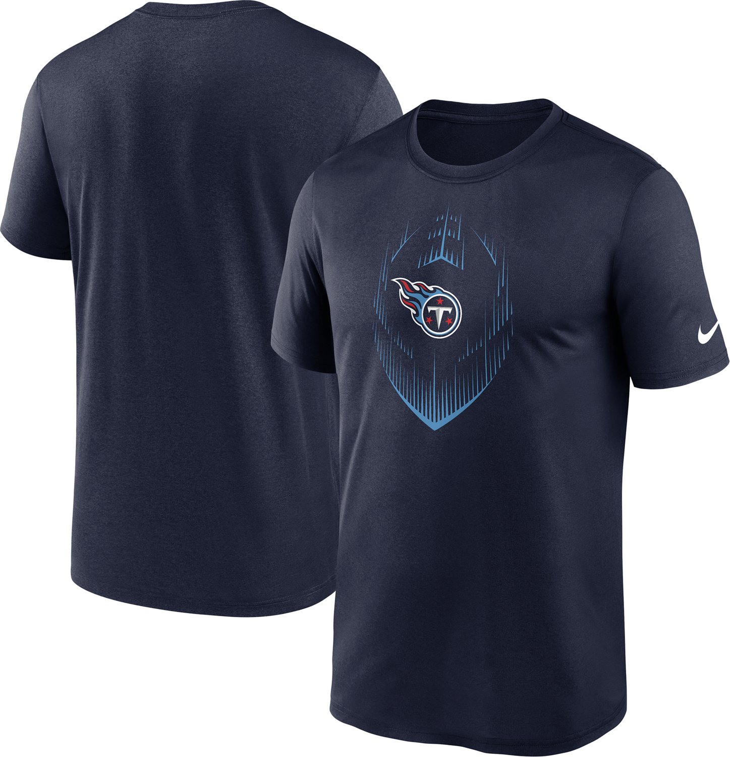 Nike Men's Titans Legend Icon T-shirt - view number 3