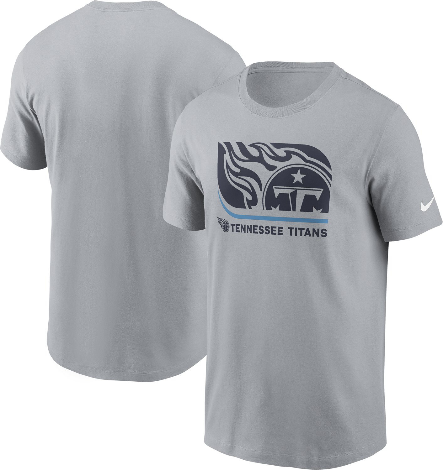 Nike Men's Titans Sport Team Lockup Essential T-shirt                                                                            - view number 6