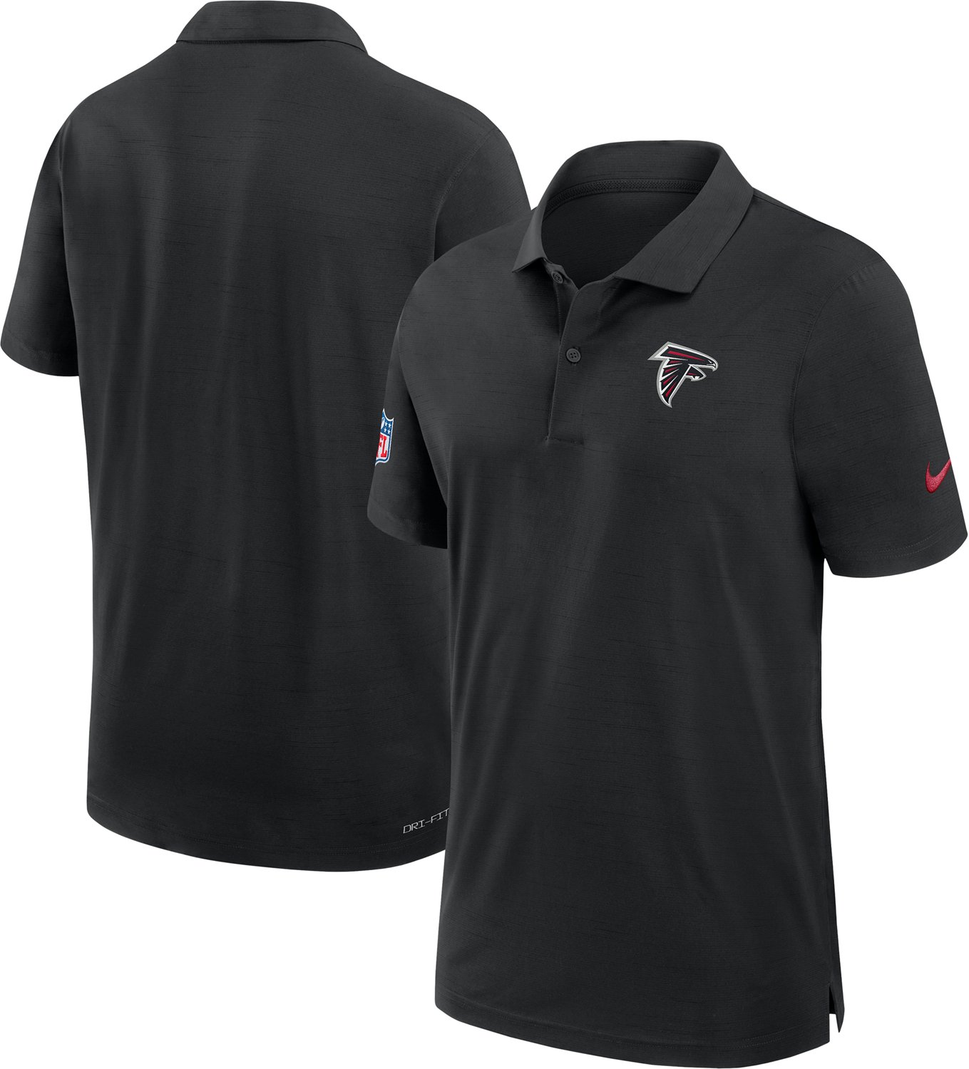 Nike Men's Atlanta Falcons Dri-FIT Polo Shirt - view number 6