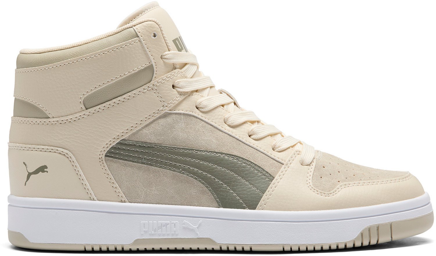 PUMA Men's Rebound Suede Layup Shoes                                                                                             - view number 7