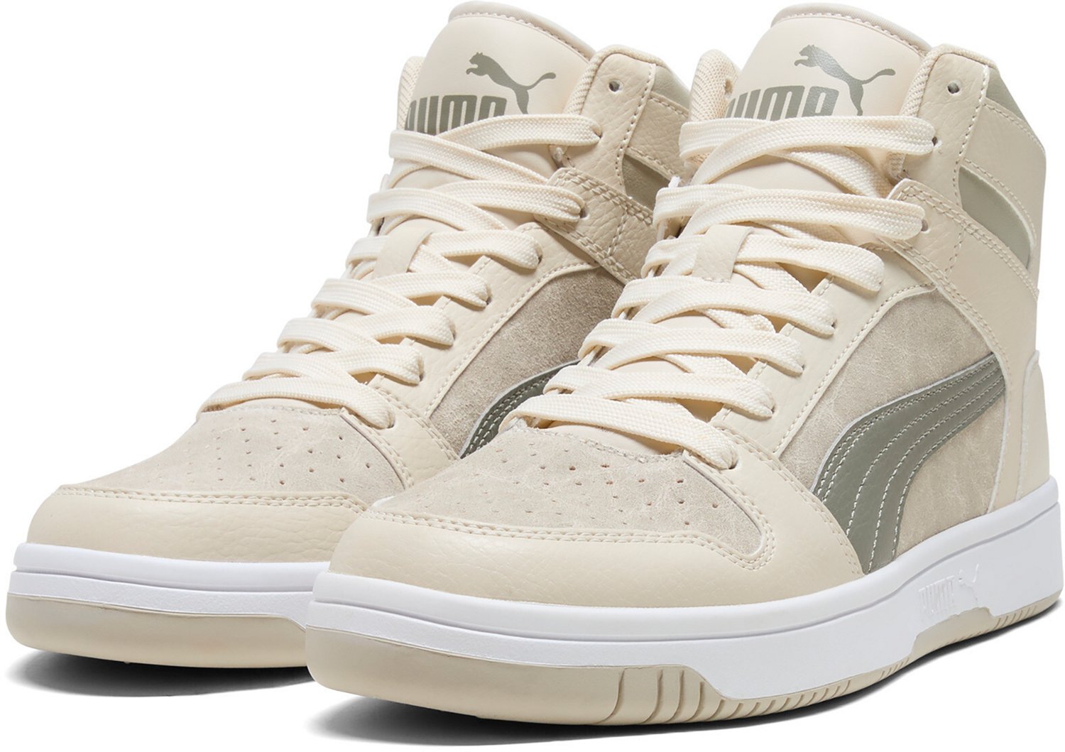 PUMA Men's Rebound Suede Layup Shoes                                                                                             - view number 3