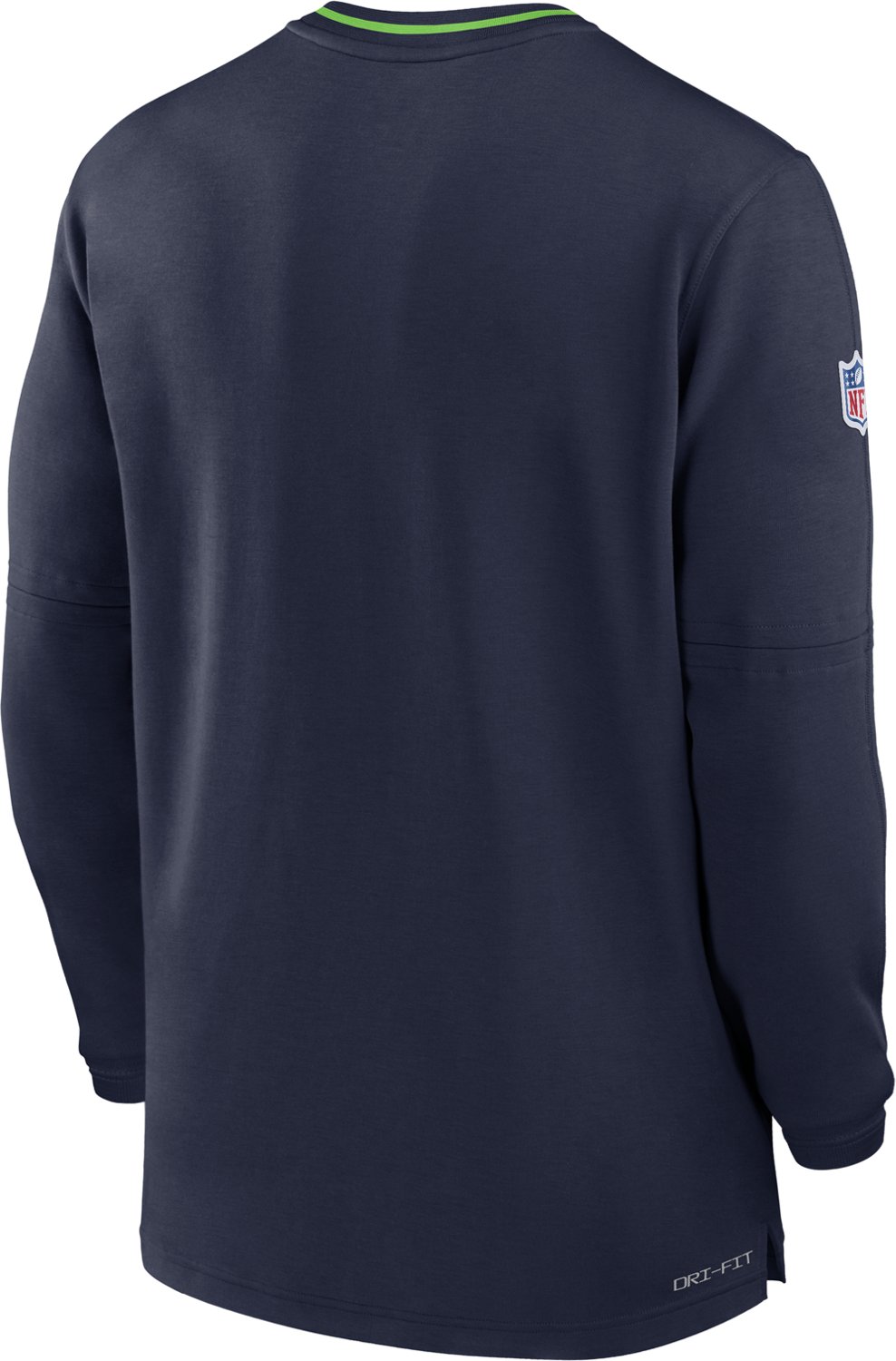 Nike Men's Tennessee Titans Sideline Coach 1/4-Zip Long Sleeve Pullover - view number 5
