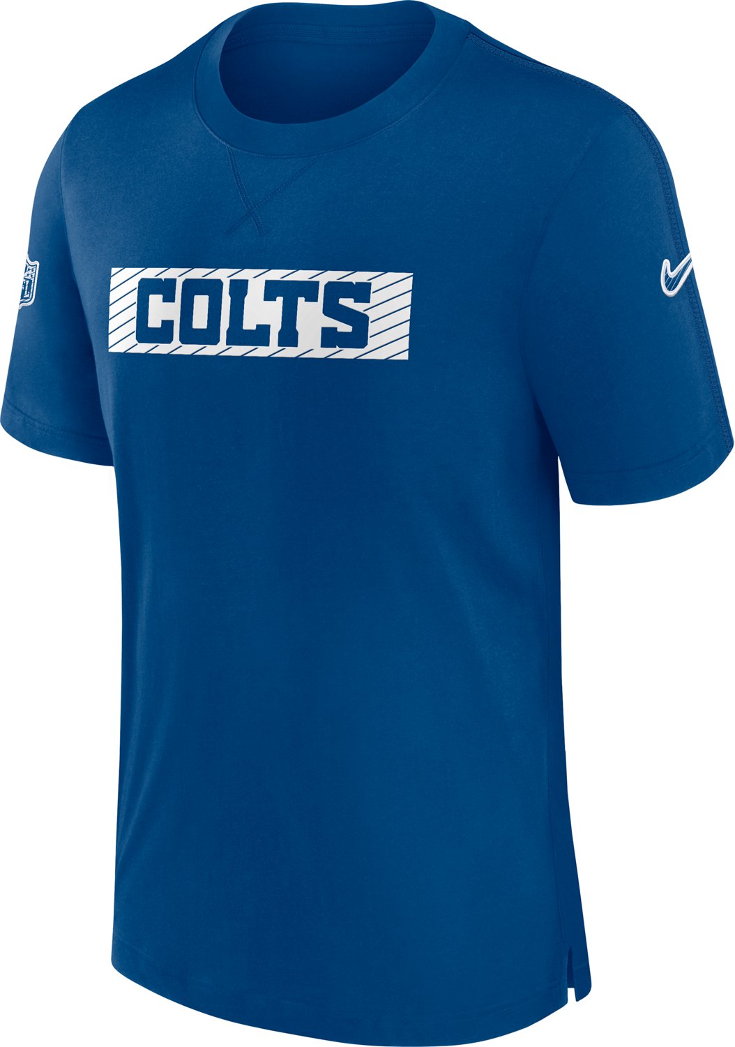 Nike Men's Indianapolis Colts Dri-FIT Player Team Issue Graphic T-shirt - view number 4