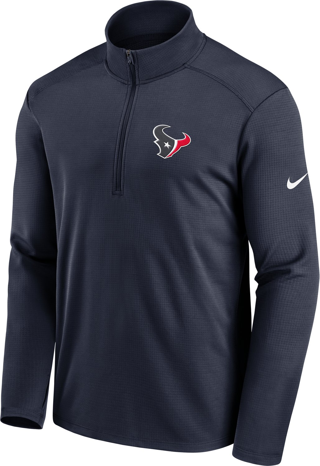 Nike Men's Houston Texans Franchise Pacer Long Sleeve 1/2-Zip Jacket - view number 4