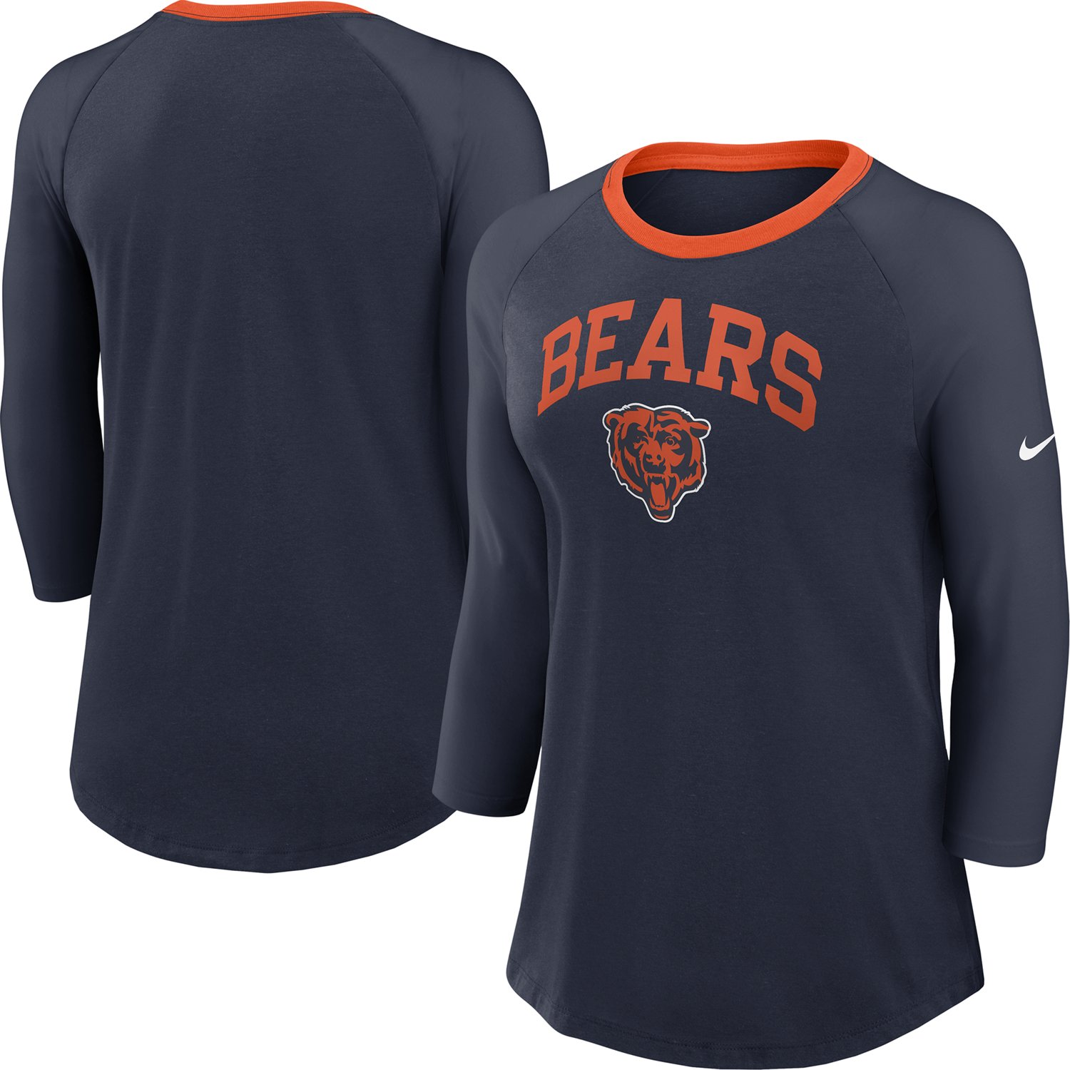 Nike Women's Bears Arched 3/4 Sleeve Top - view number 6