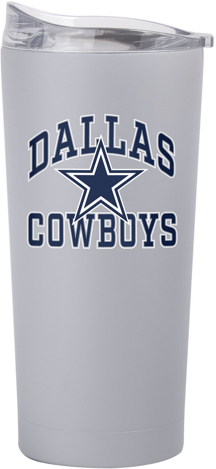 Logo Brands Cowboys 20 oz Athletic Powder Coat Tumbler - view number 2
