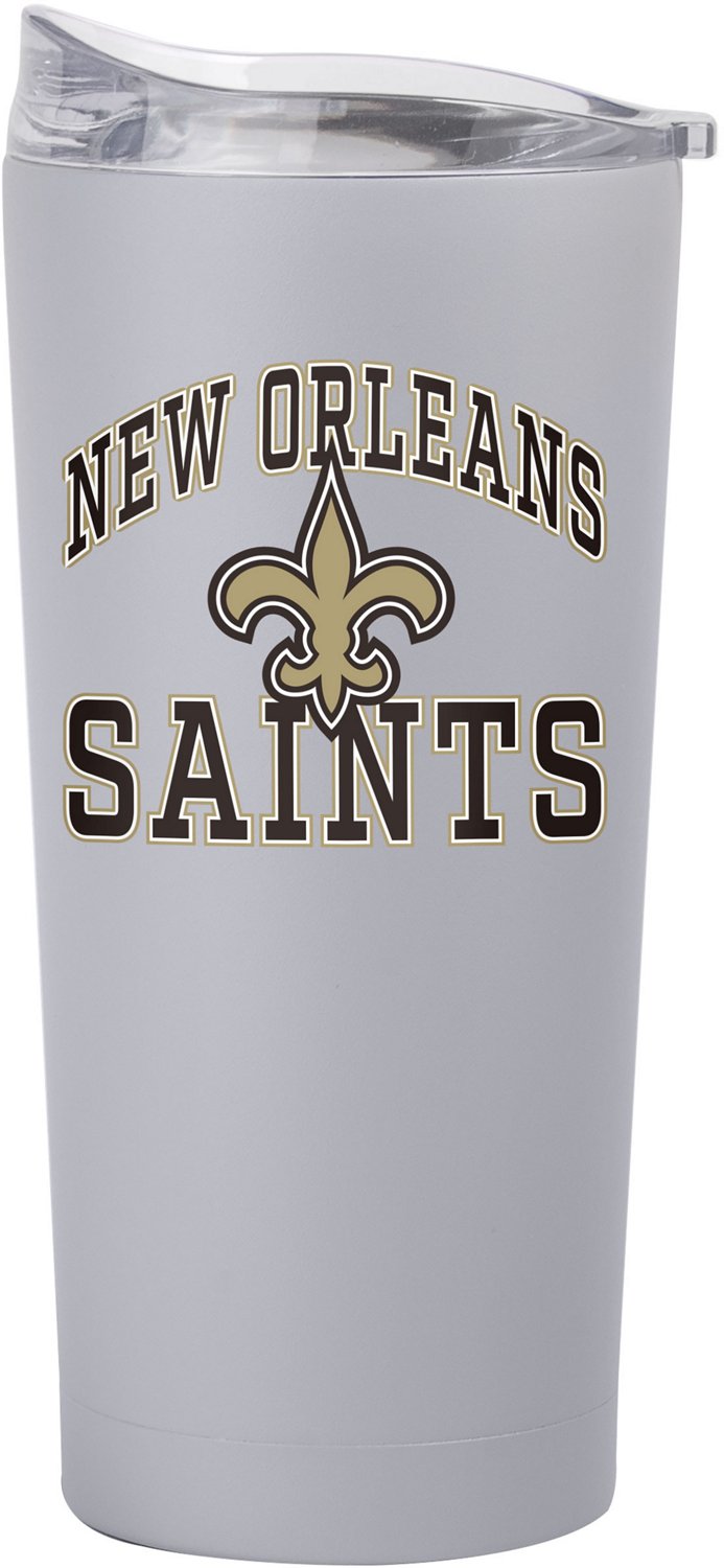 Logo Brands Saints 20 oz Athletic Powder Coat Tumbler                                                                            - view number 3