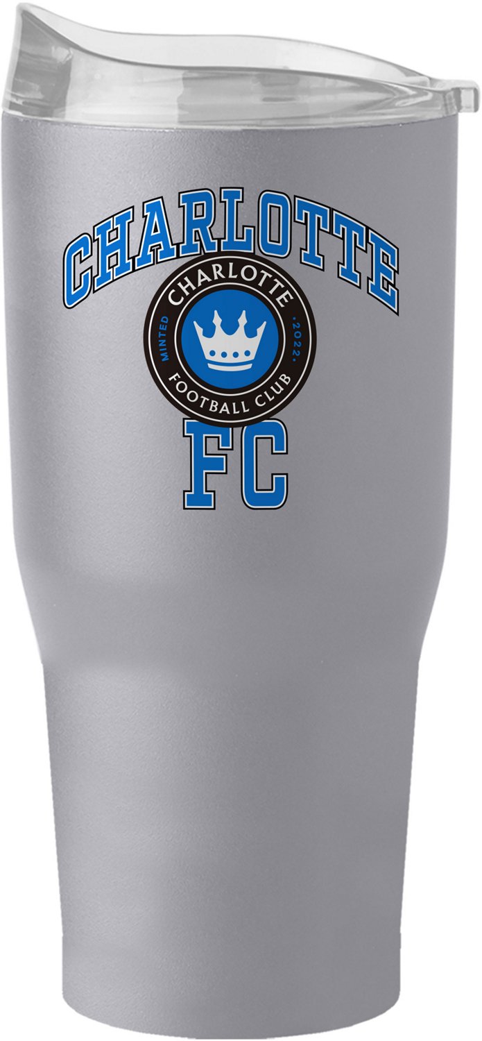 Logo Brands Charlotte FC 30 oz Athletic Powder Coat Tumbler - view number 2