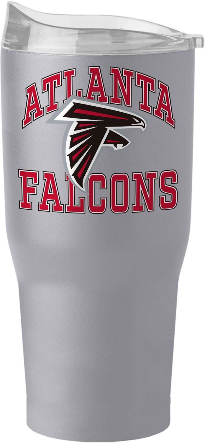 Logo Brands Falcons 30 oz Athletic Powder Coat Tumbler                                                                           - view number 2