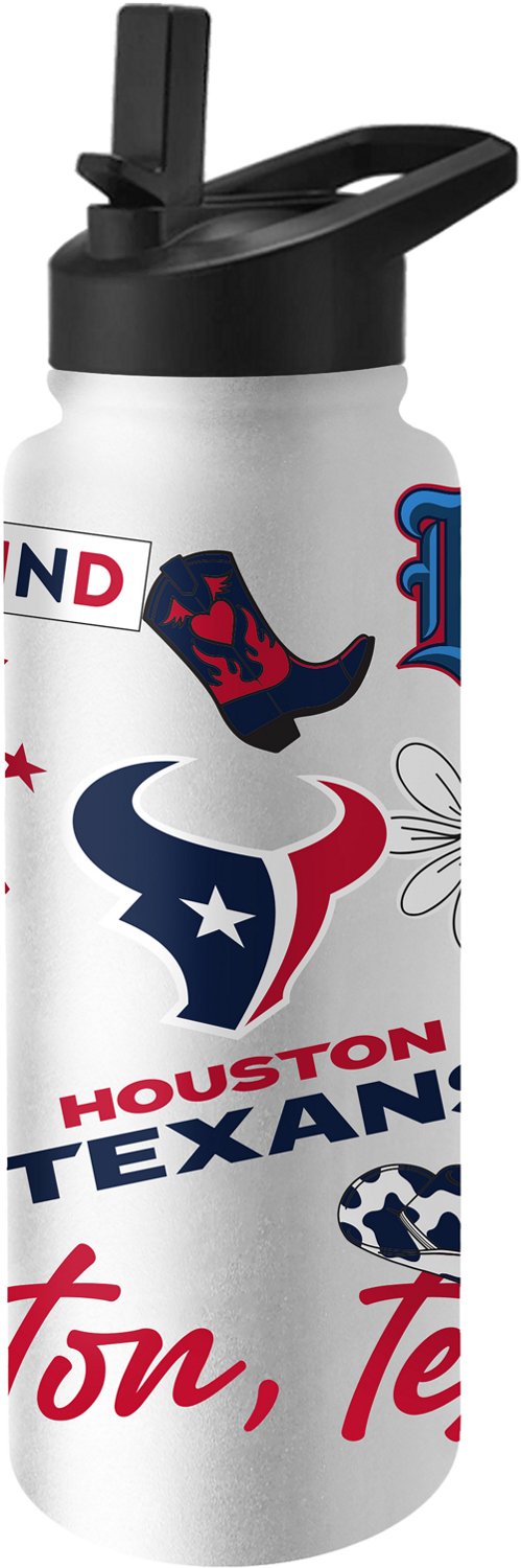 Logo Brands Texans 34 oz Native Quencher Bottle                                                                                  - view number 3