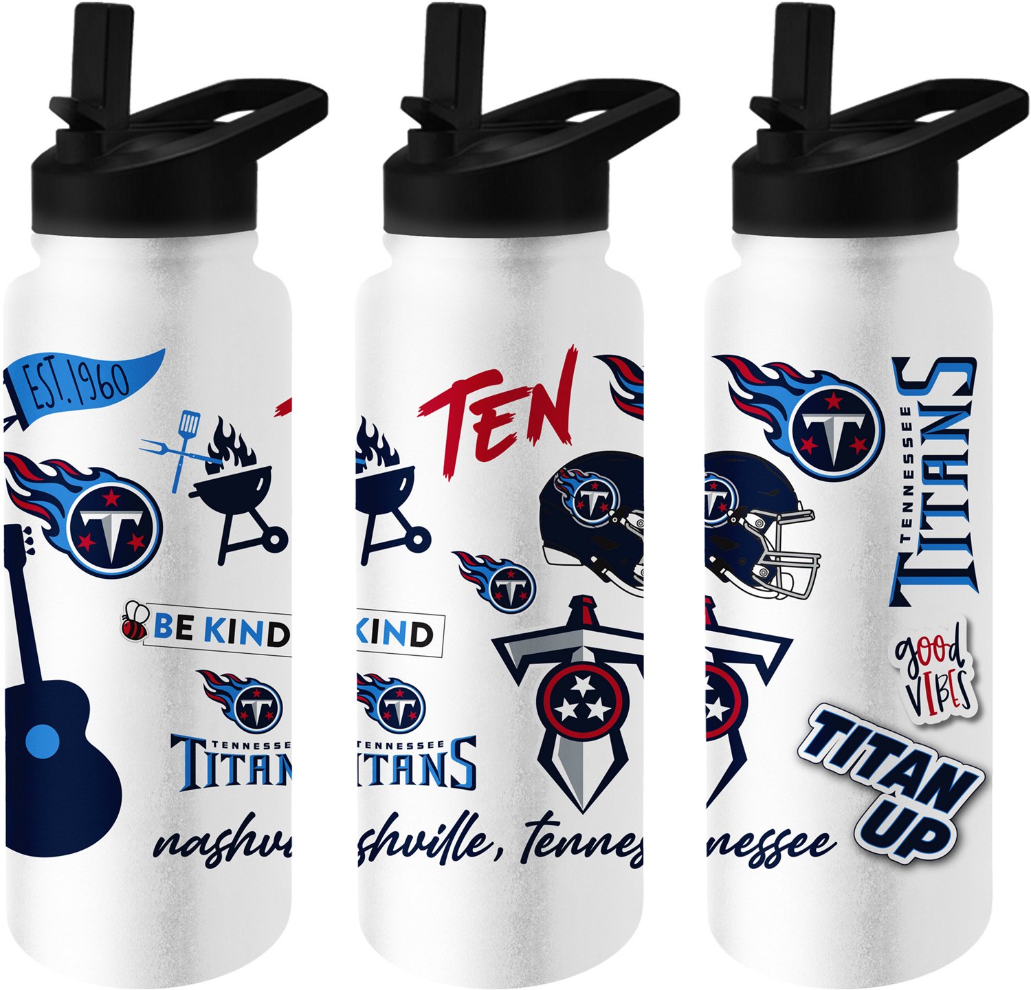 Logo Brands Titans 34 oz Native Quencher Bottle - view number 2