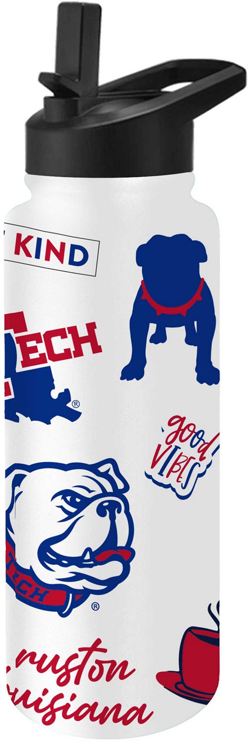 Logo Brands Louisiana Tech University 34 oz Native Quencher Bottle                                                               - view number 2