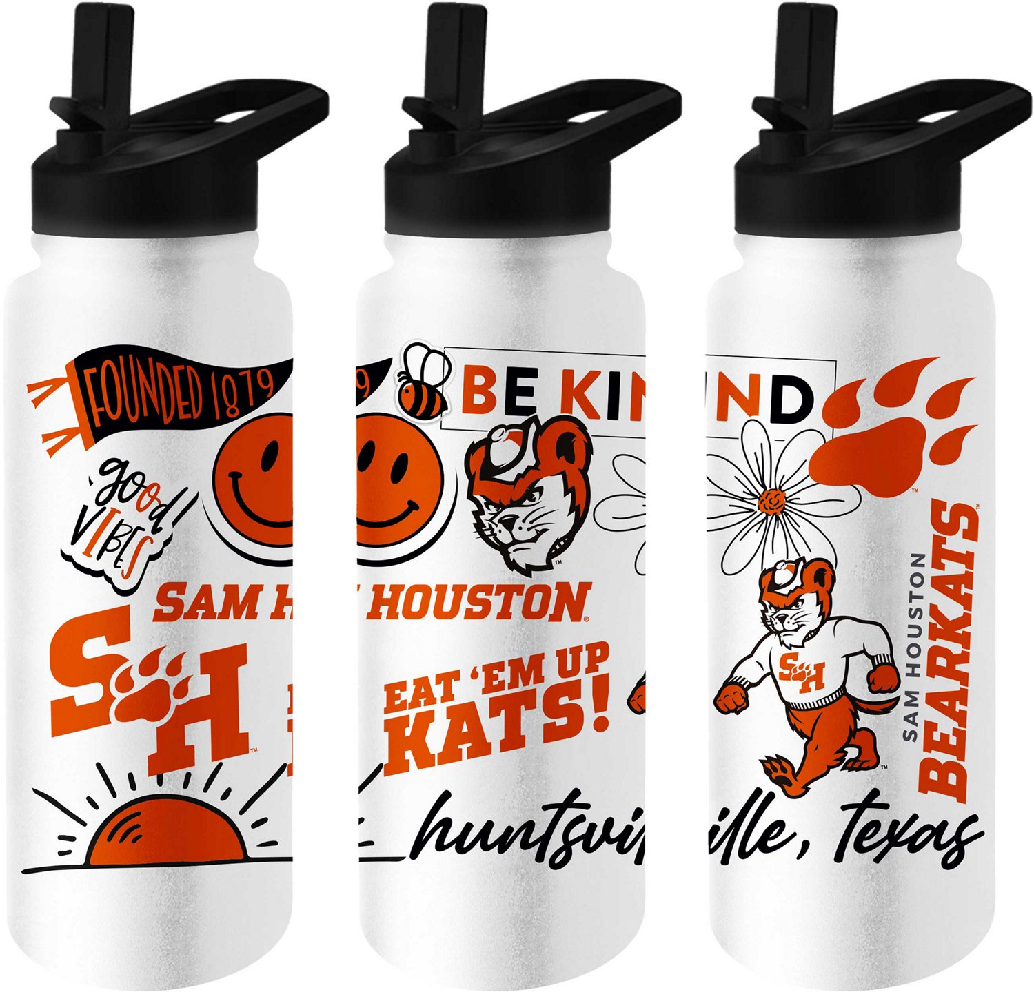 Logo Brands Sam Houston State 34 oz Native Quencher Bottle - view number 2