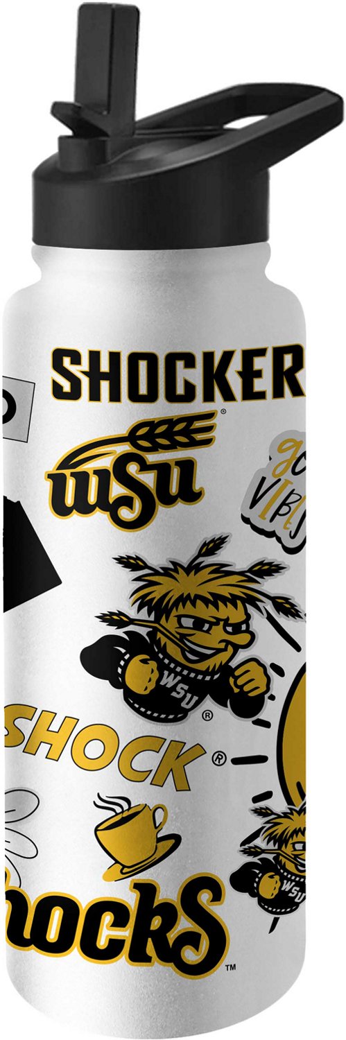 Logo Brands Wichita State 34 oz Native Quencher Bottle - view number 2