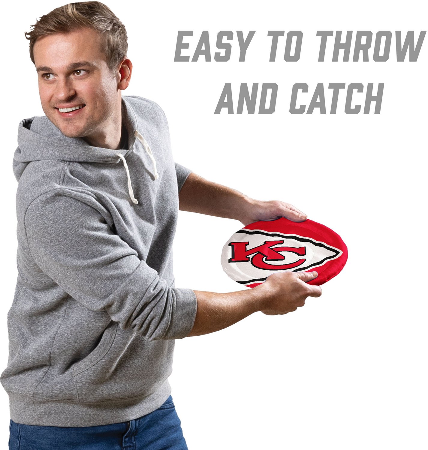 YouTheFan Kansas City Chiefs Flimzee Bean-Bag Flying Disc