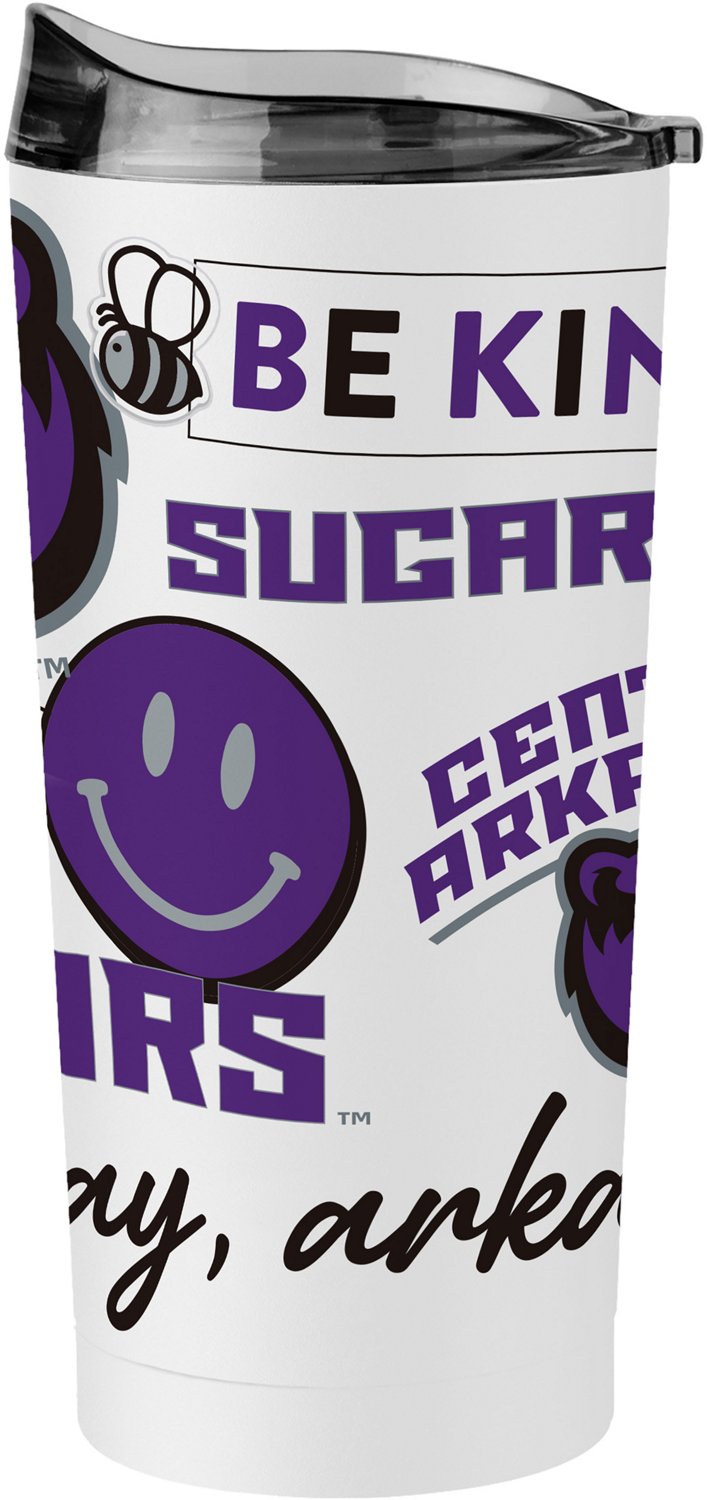 Logo Brands Central Arkansas 20 oz Native Powder Coat Tumbler - view number 2