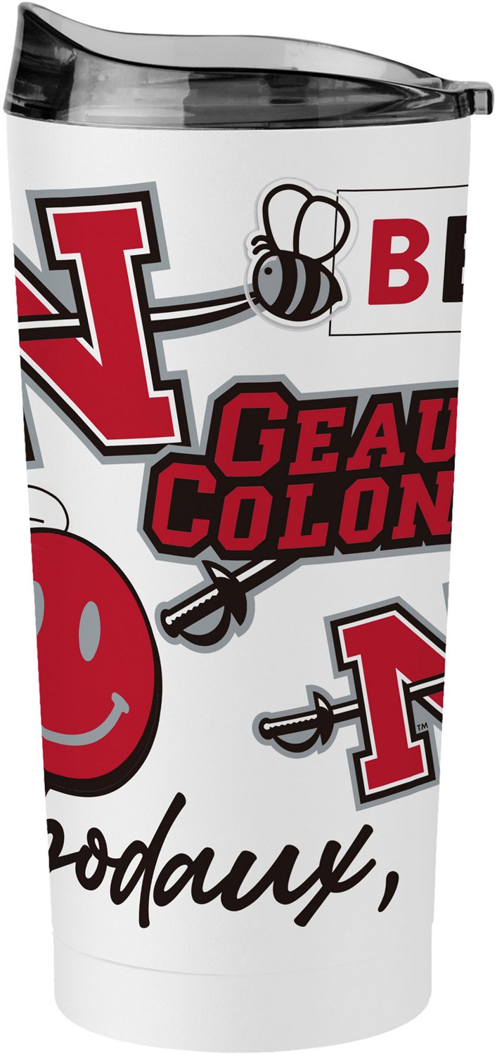 Logo Brands Nicholls State 20 oz Native Powder Coat Tumbler - view number 2