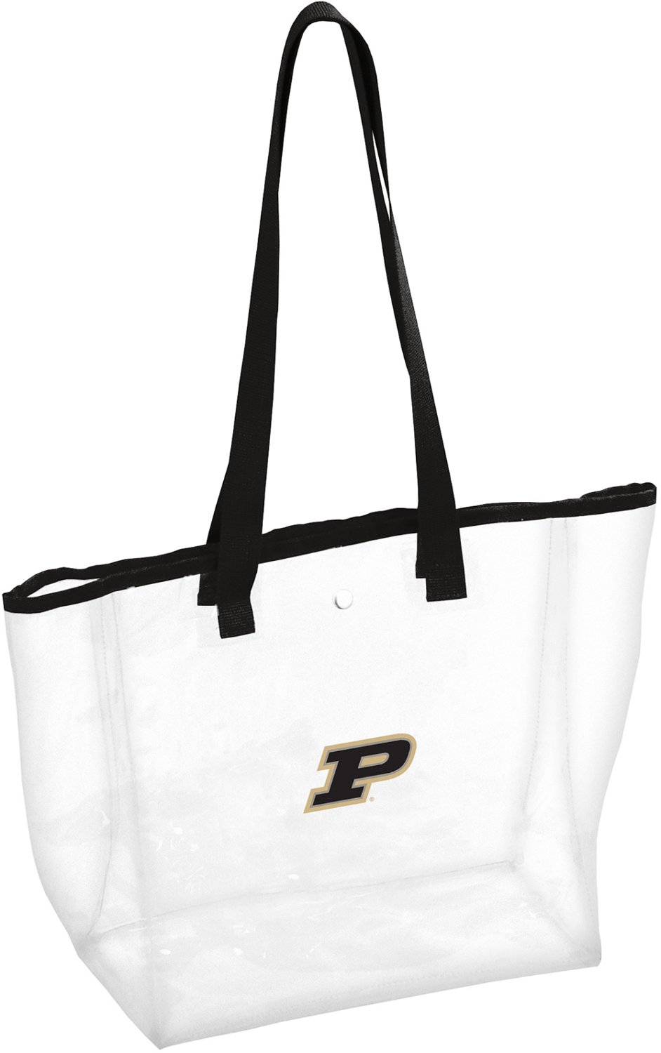 Logo Brands Purdue Stadium Clear Tote                                                                                            - view number 3