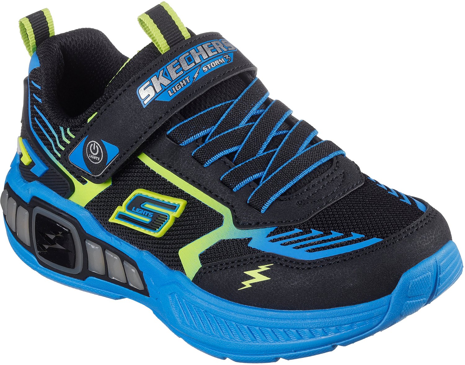 SKECHERS Boys' S-Lights Light Storm 3.0 Shoes - view number 8