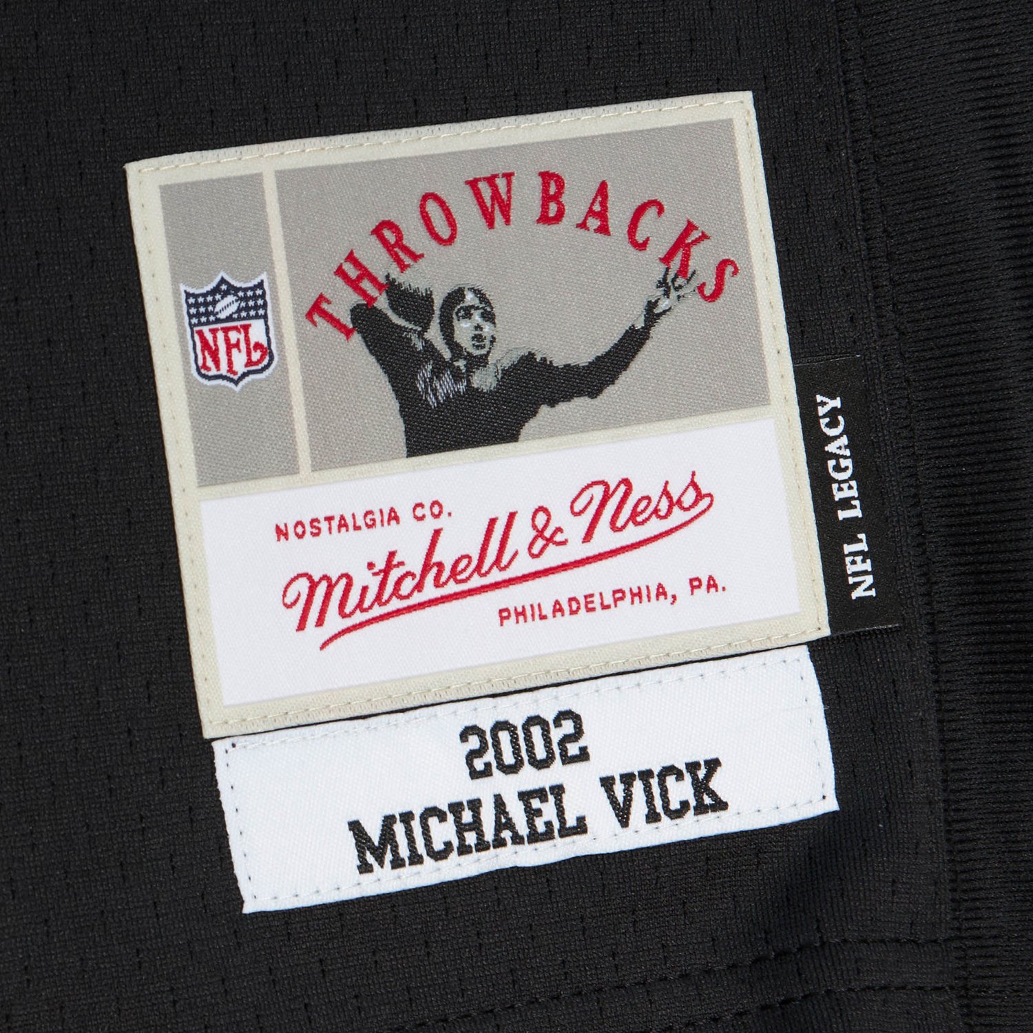Mitchell & Ness Men's Atlanta Falcons 2002 Mike Vick Legacy Jersey - view number 4