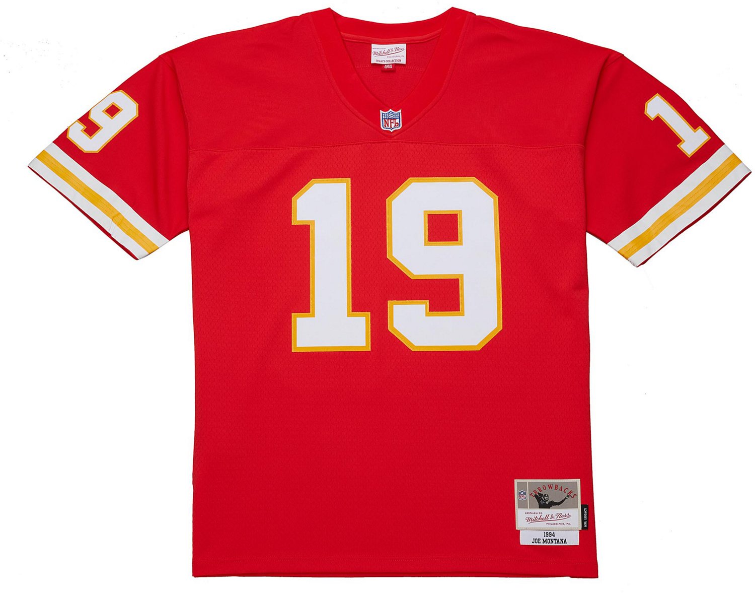 Mitchell & Ness Men's Kansas City Chiefs 1994 Joe Montana Legacy Jersey - view number 6