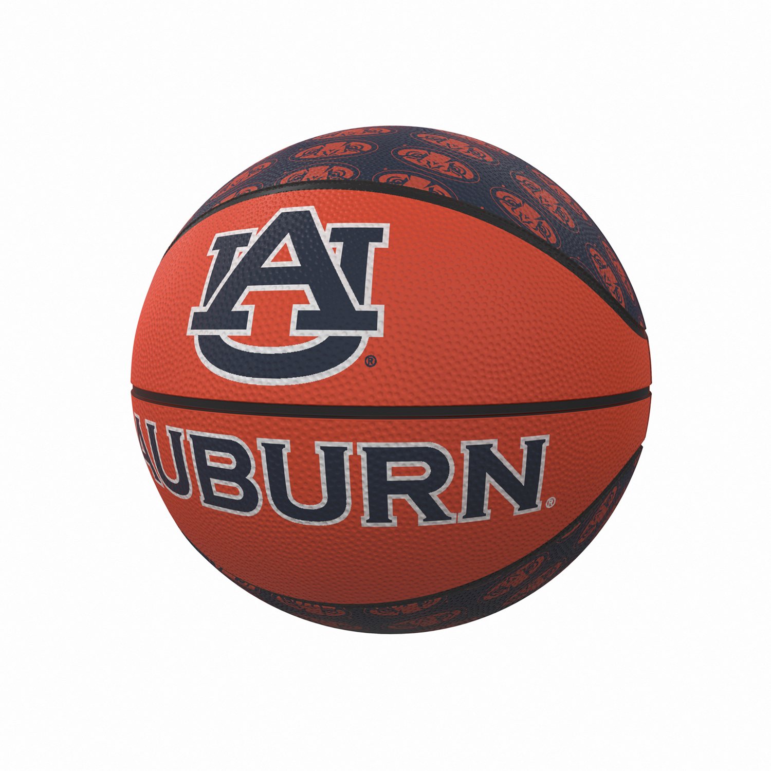 Logo Brands Auburn Repeating Logo Mini-Size Rubber Basketball - view number 3