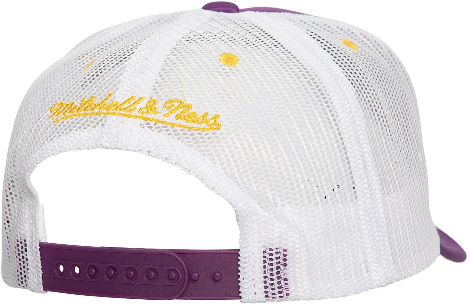 Mitchell & Ness Adults' LSU Tigers Sideline Trucker Cap - view number 2