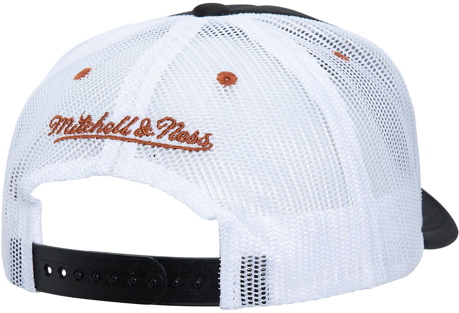 Mitchell & Ness Adults' Texas Longhorns Sideline Trucker Cap