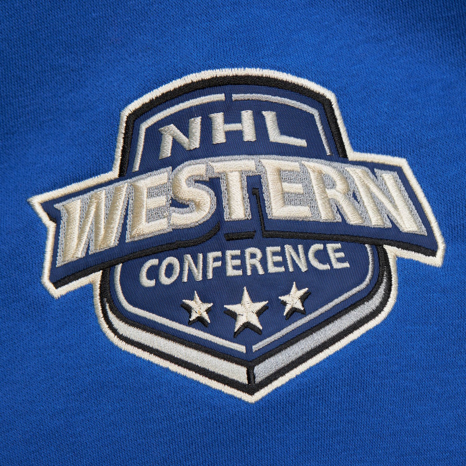 Mitchell & Ness Men's St. Louis Blues Heritage Lace Up Long Sleeve Crew Sweatshirt - view number 4