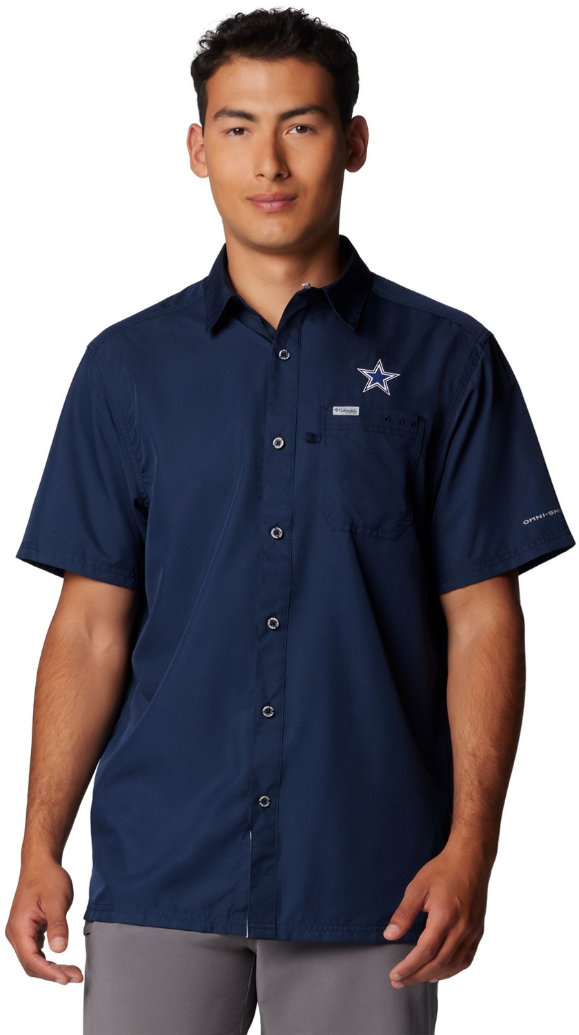 Columbia Sportswear Men's Dallas Cowboys Slack Tide Camp Shirt - view number 3