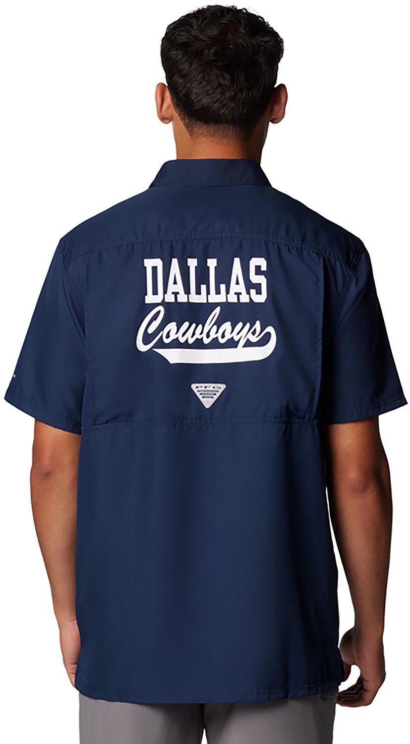 Columbia Sportswear Men's Dallas Cowboys Slack Tide Camp Shirt - view number 2