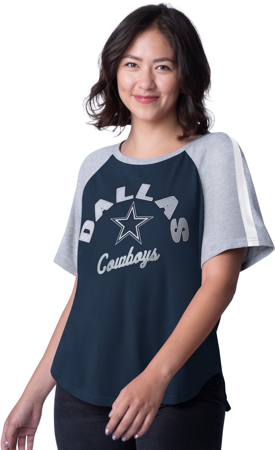 GIII-4Her Dallas Cowboys Coach Oversize Short Sleeve T-shirt - view number 3