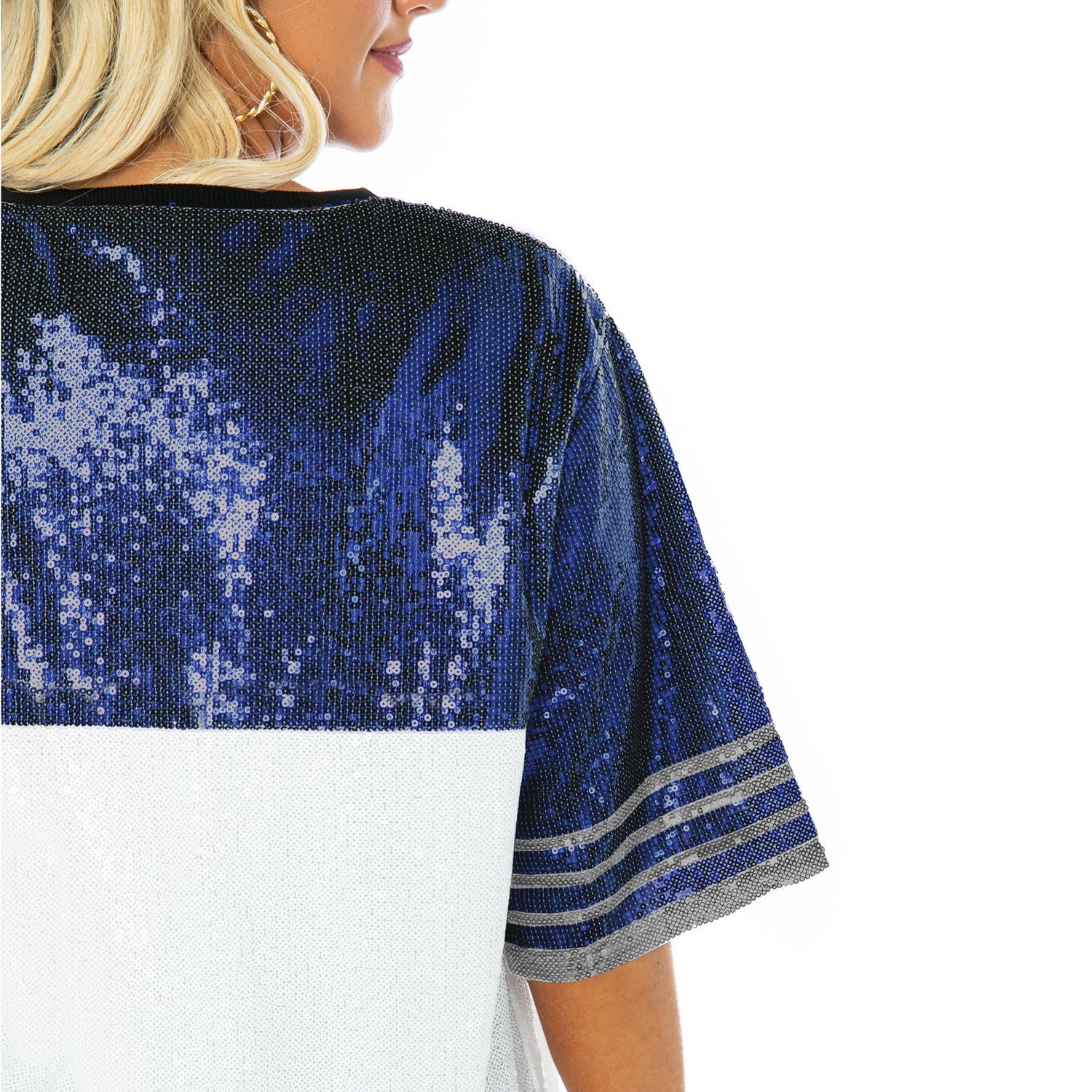 Gameday Couture Women's Dallas Cowboys Gameday Champs Sequin Dress - view number 4