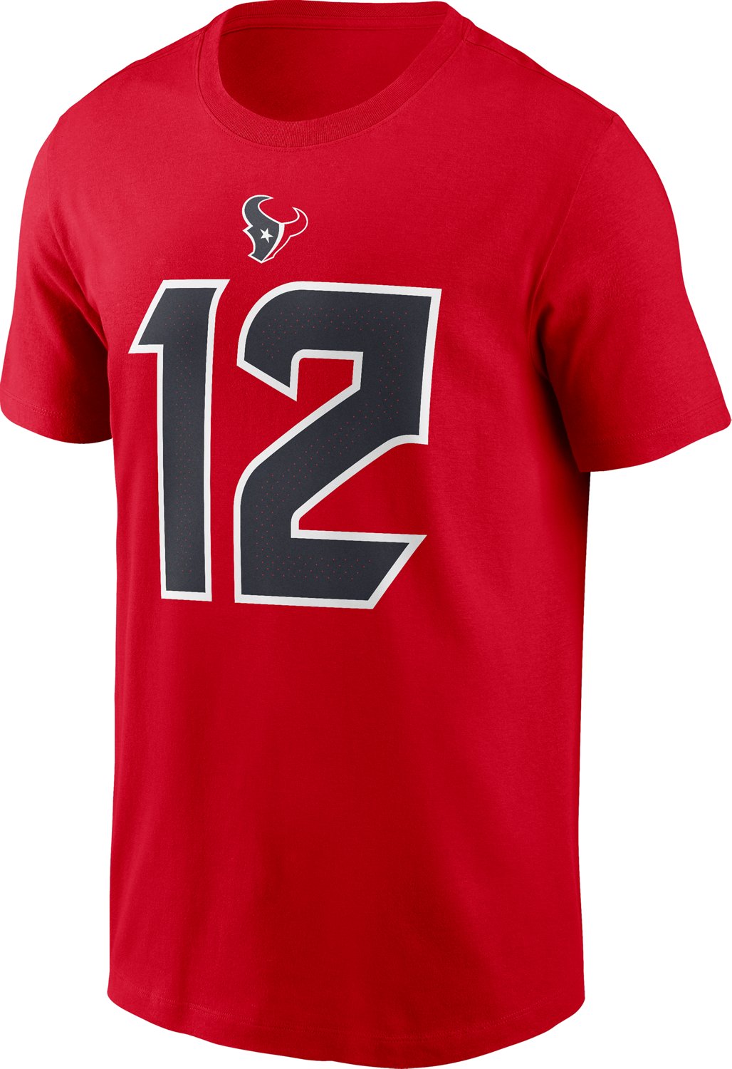 Nike Men's Texans Collins 12 Name & Number T-shirt - view number 4